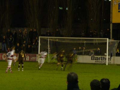 Elfmeter zum 1:0 für Altona